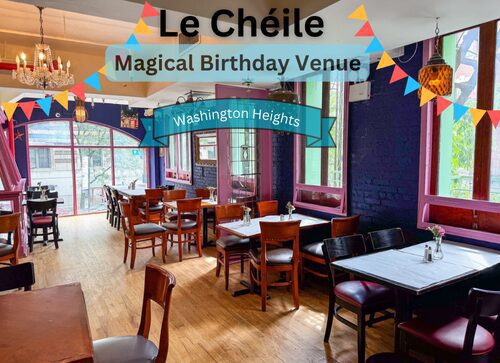 Le Chéile event space in Washington Heights, NY